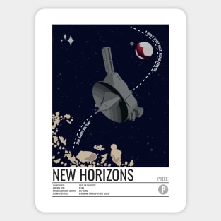 New Horizons Probe Sticker